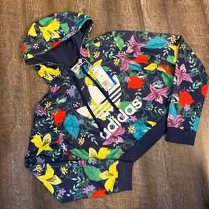 Adidas Originals Crop Top Hoodie